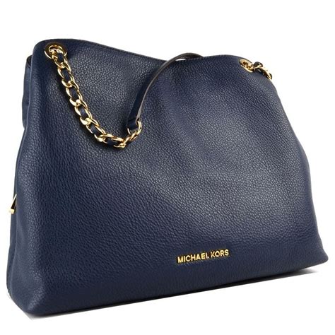 michael kors canada navy blue purse|Michael Kors navy shoulder purse.